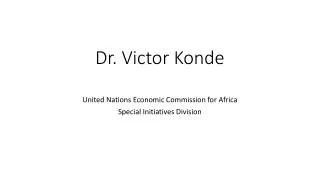 Dr. Victor Konde