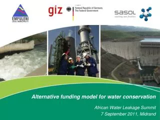 Alternative funding model for water conservation