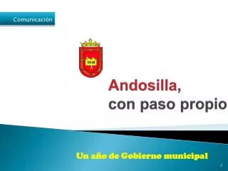 andosilla con paso propio