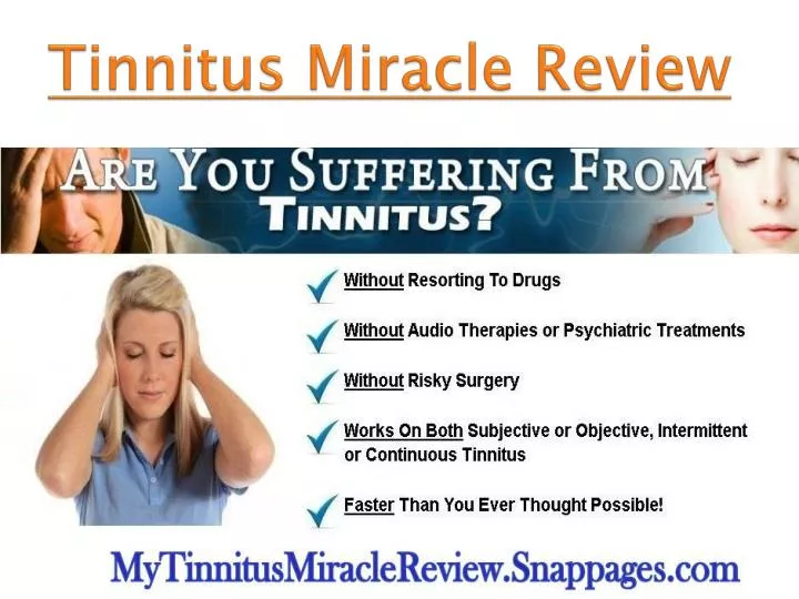 tinnitus miracle review