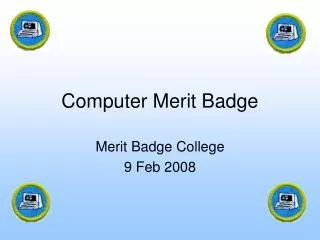 Computer Merit Badge