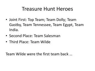Treasure Hunt Heroes