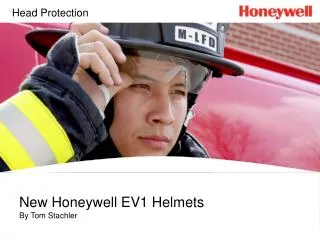 New Honeywell EV1 Helmets By Tom Stachler