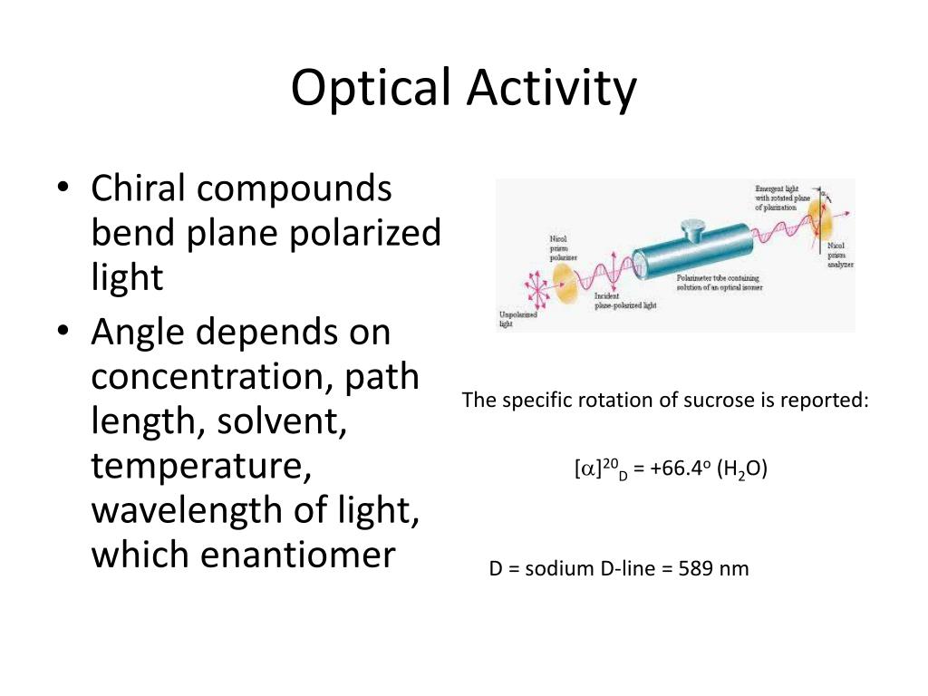 PPT - Optical Activity PowerPoint Presentation, free download - ID:2203095