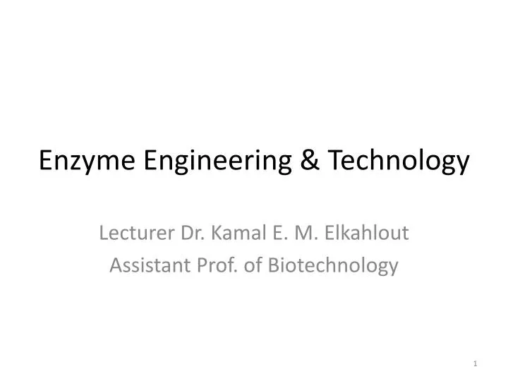 enzyme engineering technology