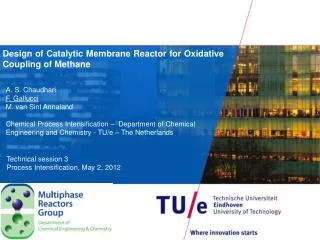 Design of Catalytic Membrane Reactor for Oxidative Coupling of Methane