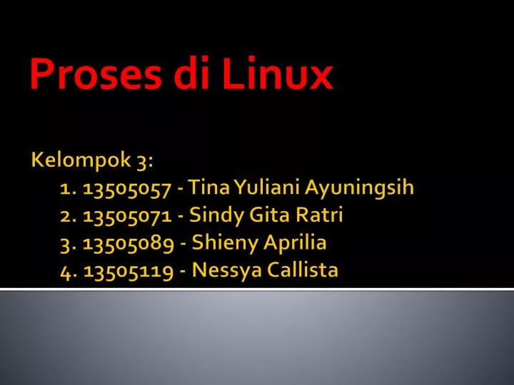 proses di linux