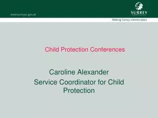Child Protection Conferences
