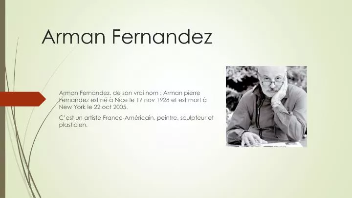 arman fernandez