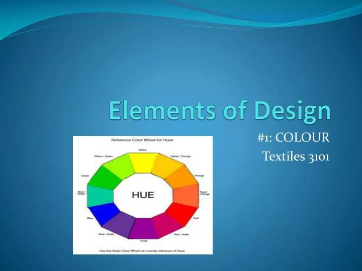 elements of design