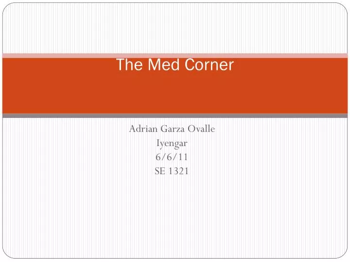 the med corner