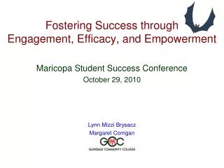Fostering Success through Engagement, Efficacy, and Empowerment