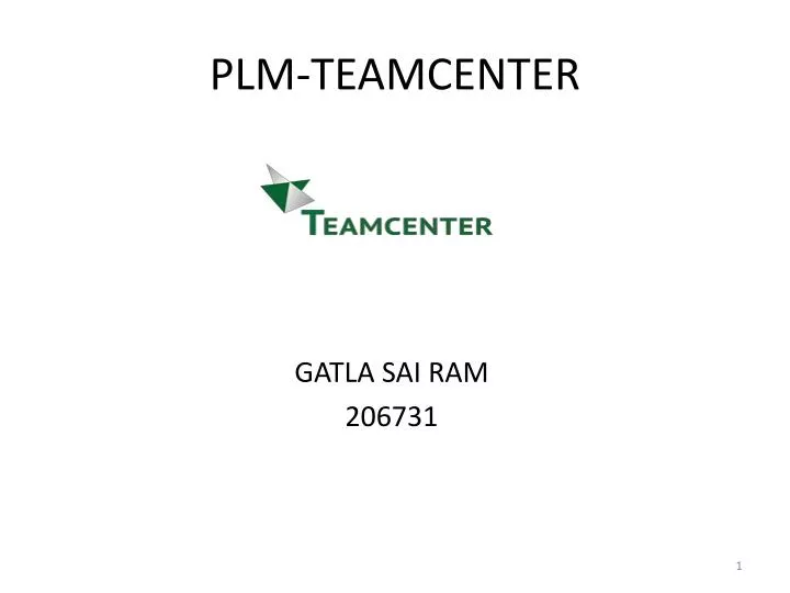 plm teamcenter