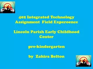 Lesson Plan Teacher : Ms. Zahira Belton Subject Area: Mathematics and Reading