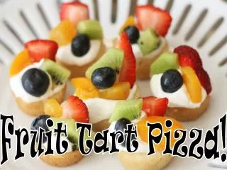 Fruit Tart Pizza!