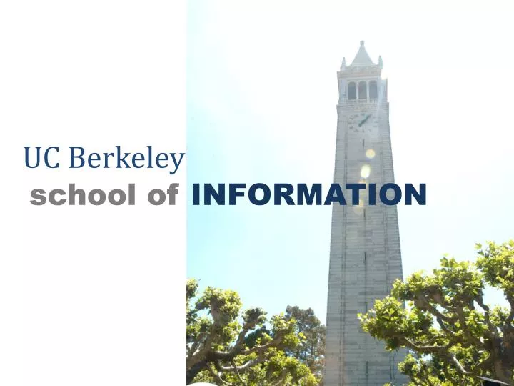 uc berkeley school of information