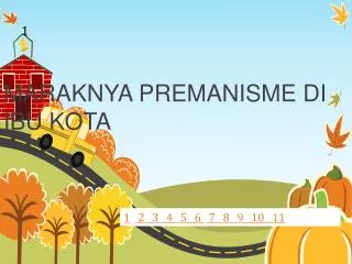 MARAKNYA PREMANISME DI IBU KOTA