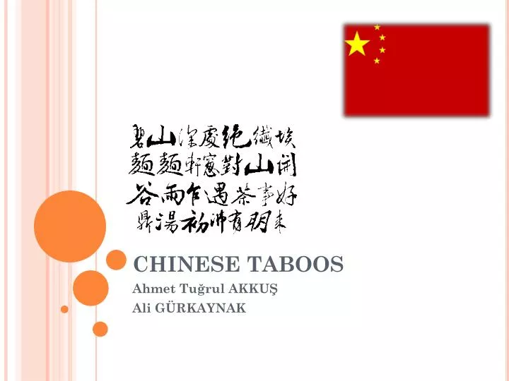 chinese taboos