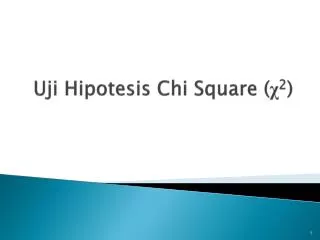 uji hipotesis chi square 2