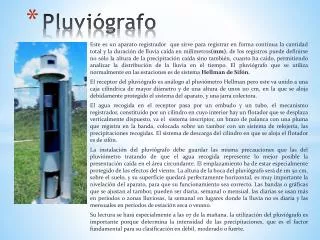 pluvi grafo