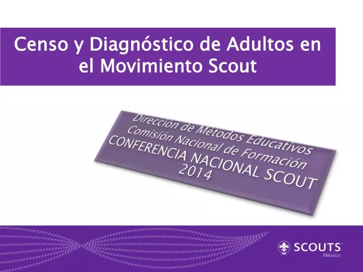 censo y diagn stico de adultos en el movimiento scout
