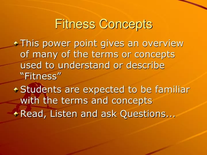 fitness concepts