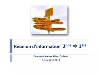 r union d information 2 nde 1 re