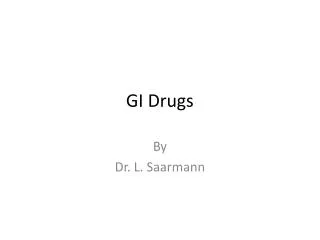 GI Drugs