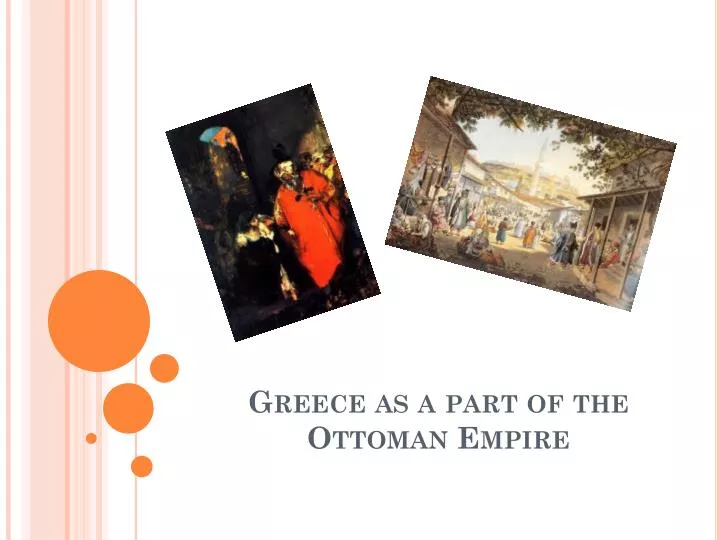 greece as a part of the ottoman empire
