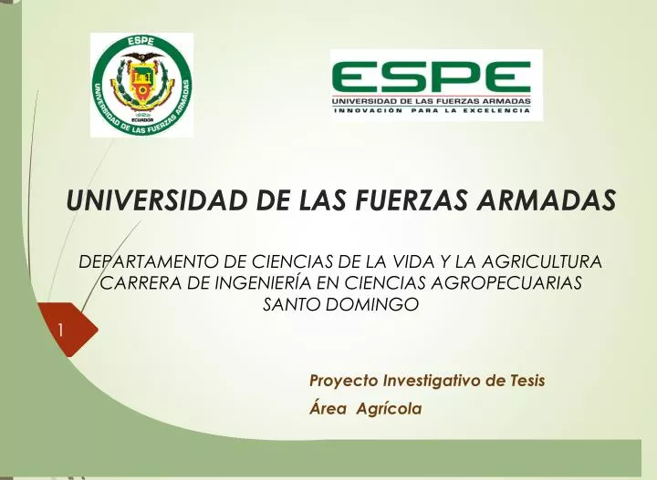 proyecto investigativo de tesis rea agr cola