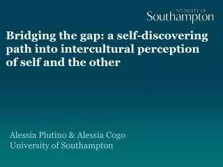 Bridging the gap: a self-discovering path into intercultural perception of self and the other
