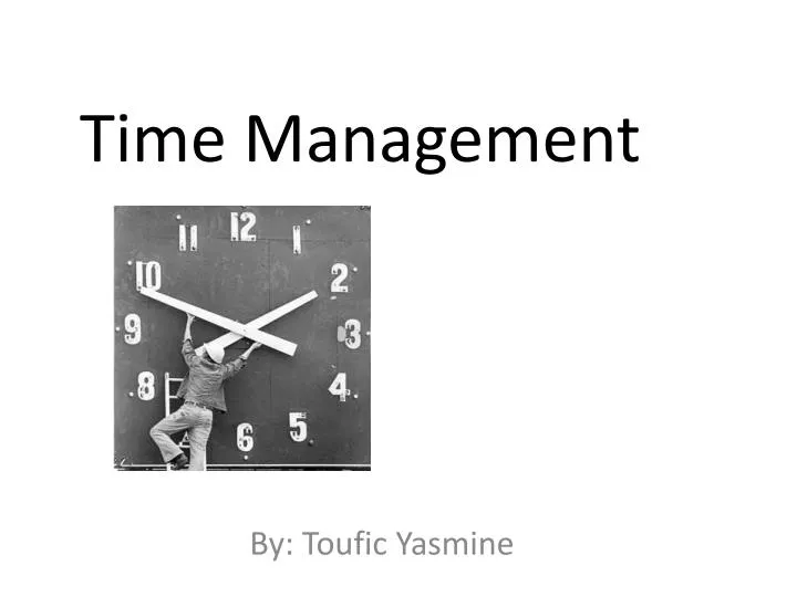 time management