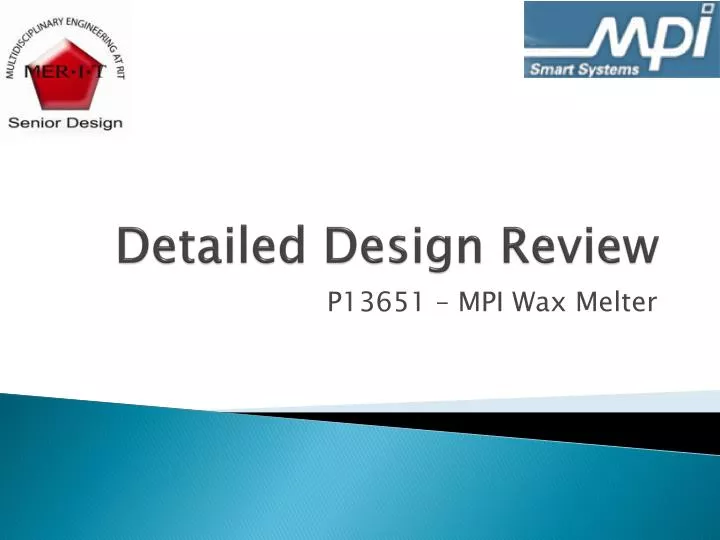 detailed design review