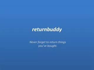 returnbuddy