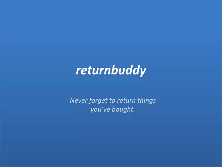 returnbuddy