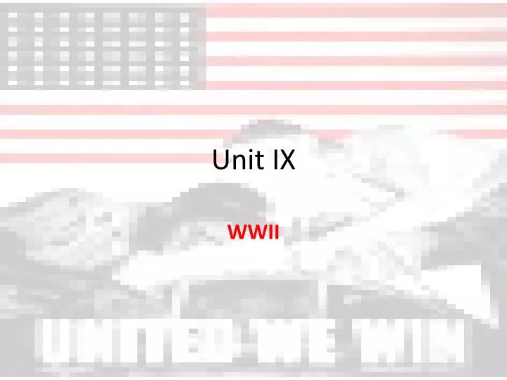 unit ix