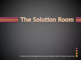 The Solution Room