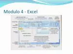 Modulo 4 - Excel - slide 1