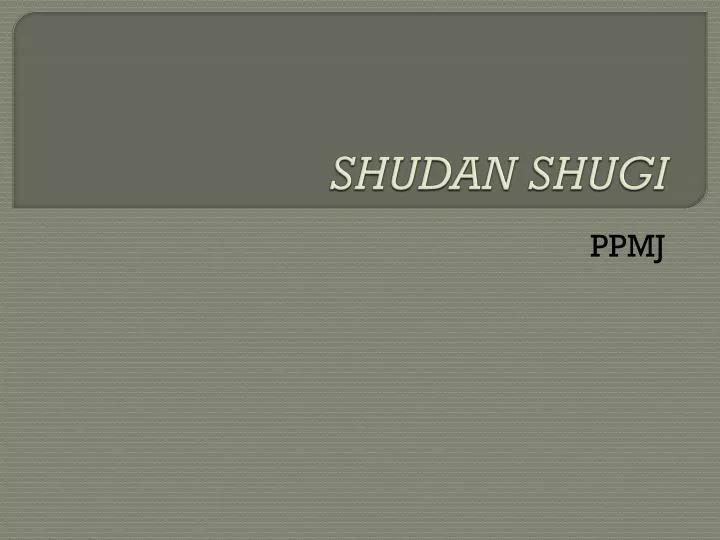 shudan shugi