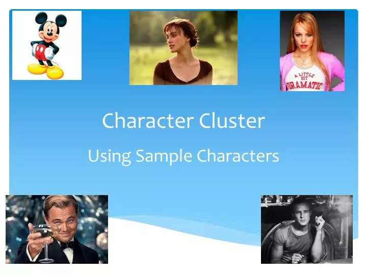 character cluster