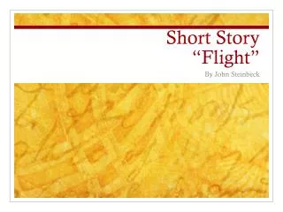 short story flight