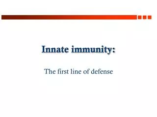 Innate immunity: