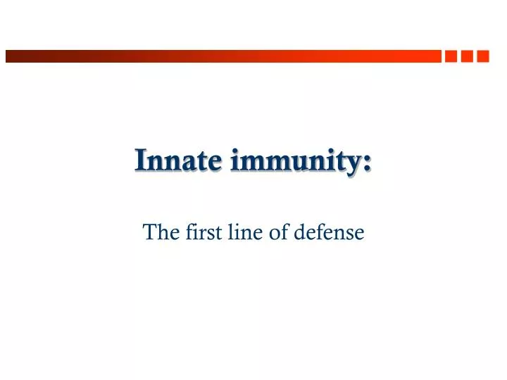 innate immunity