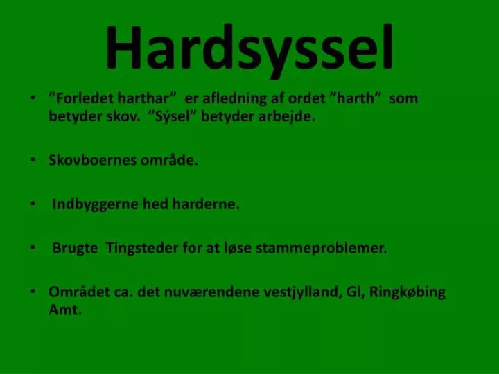 hardsyssel