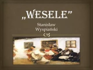 wesele