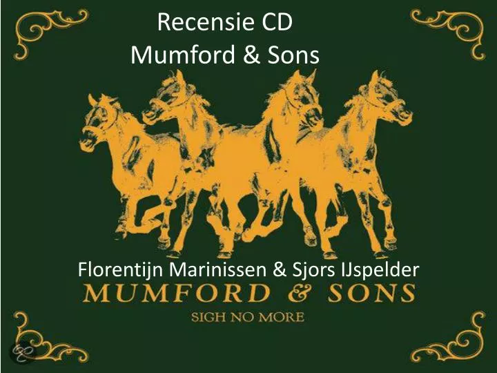 recensie cd mumford sons