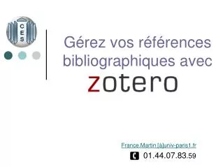 g rez vos r f rences bibliographiques avec