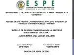 DEPARTAMENTO DE CIENCIAS ECONÓMICAS, ADMINISTRATIVAS Y DE COMERCIO - slide 1