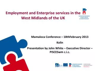 Employment and Enterprise services in the West Midlands of the UK
