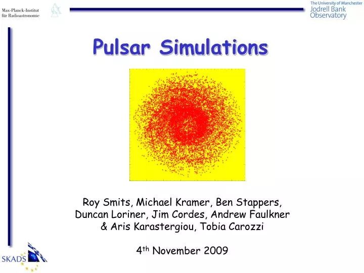 pulsar simulations